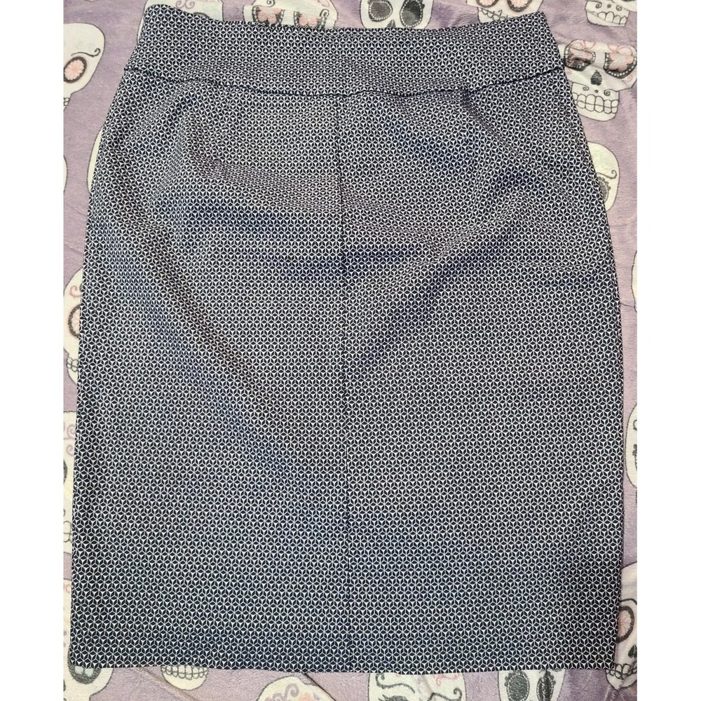 Mario Serrani Bodymagic Comfort Skirt Stretch Blue Womans‎ Size Large Italy - Picture 2 of 5